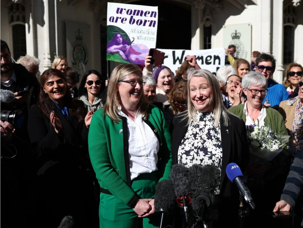 U.K. Supreme Court rules transgender people excluded from definition of ‘woman’ under law